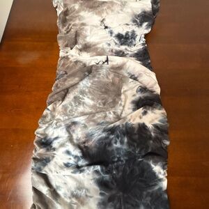 No Boundaries Black and Brown Tie-Dye Maxi Dress